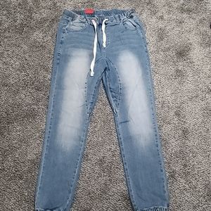 Victorious Denim Light Blue Jogger Jeans